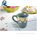 Chávena de café de cerâmica para beber com impressão personalizada e quente
